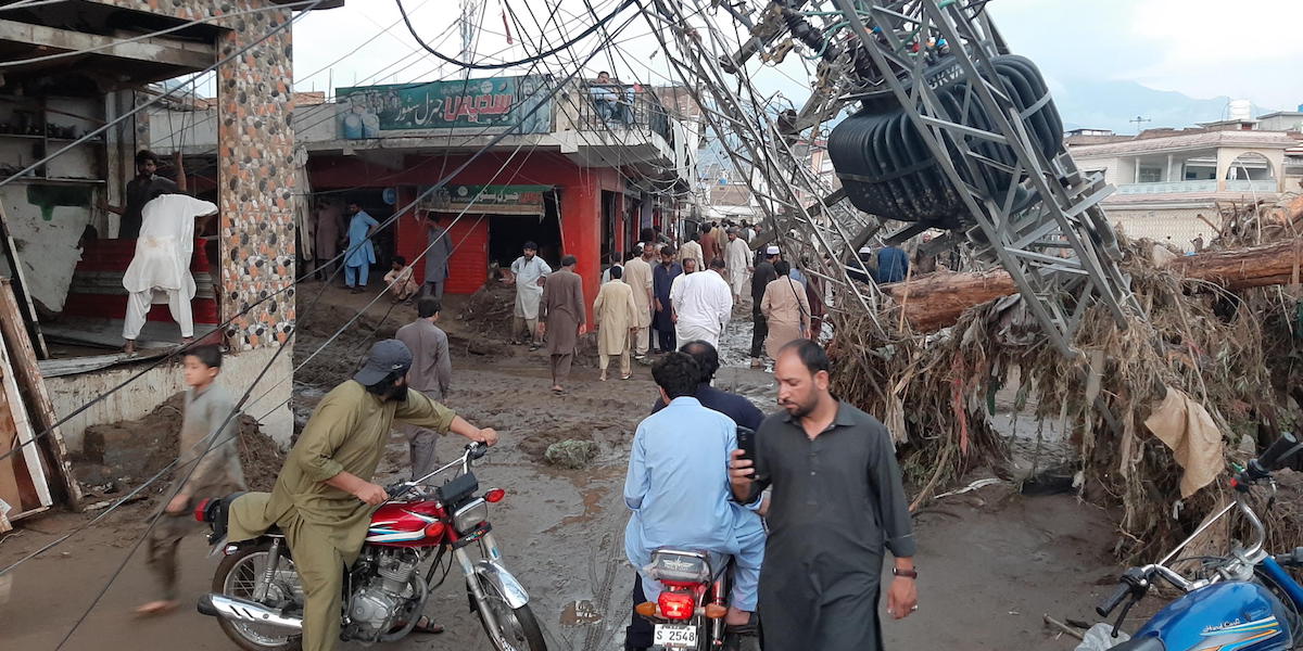In Pakistan almeno 194 morti per inondazioni monsoniche, con danni in Khyber Pakhtunkhwa