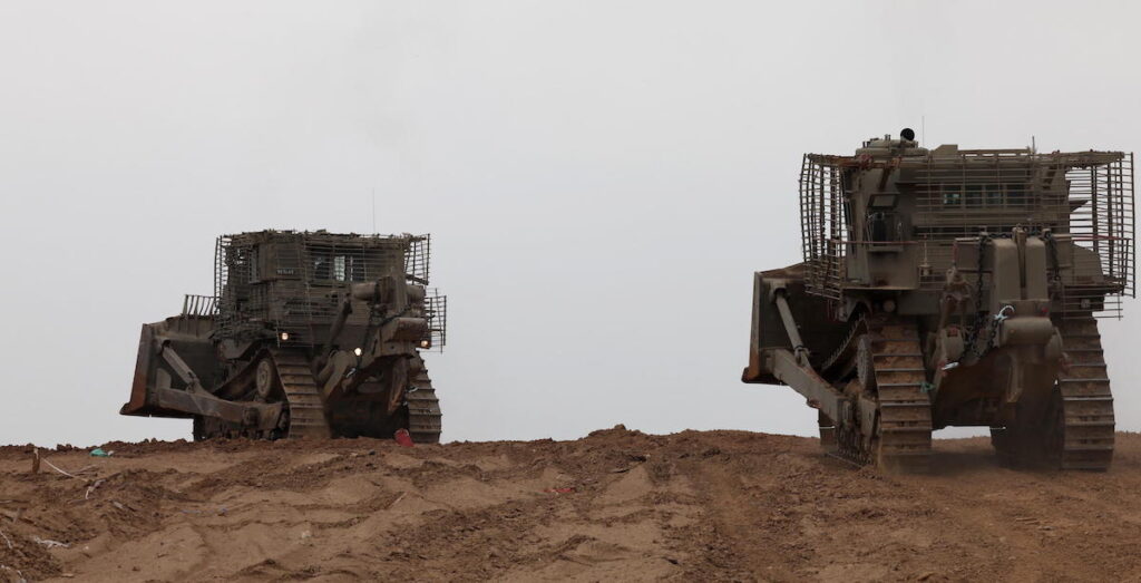 Israele coinvolge aziende private nella demolizione sistematica di edifici a Gaza