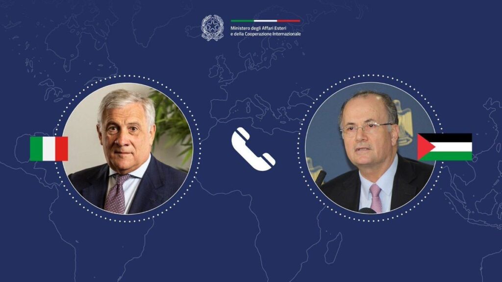 Italia in prima linea per gli aiuti a Gaza, Tajani incontra Mustafa e Aghabekian