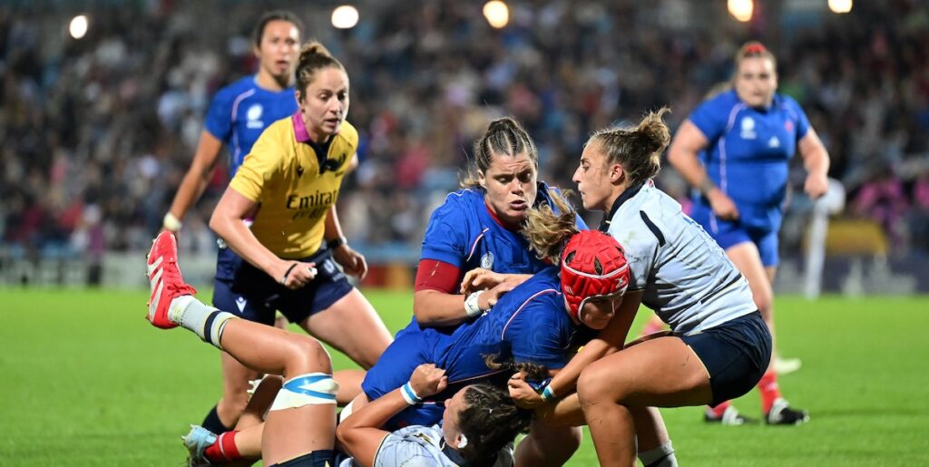 La Francia supera l'Italia 24-0 nella prima partita dei mondiali femminili di rugby a Exeter