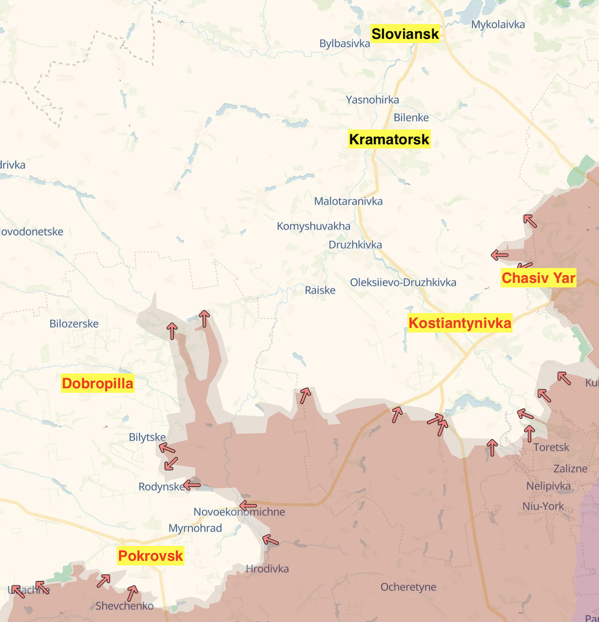 La guerra in Ucraina oggi: analisi tramite mappe