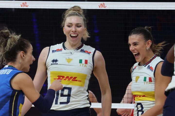 La nazionale femminile di pallavolo batte la Germania 3-0 e si qualifica ai quarti dei Mondiali in Thailandia