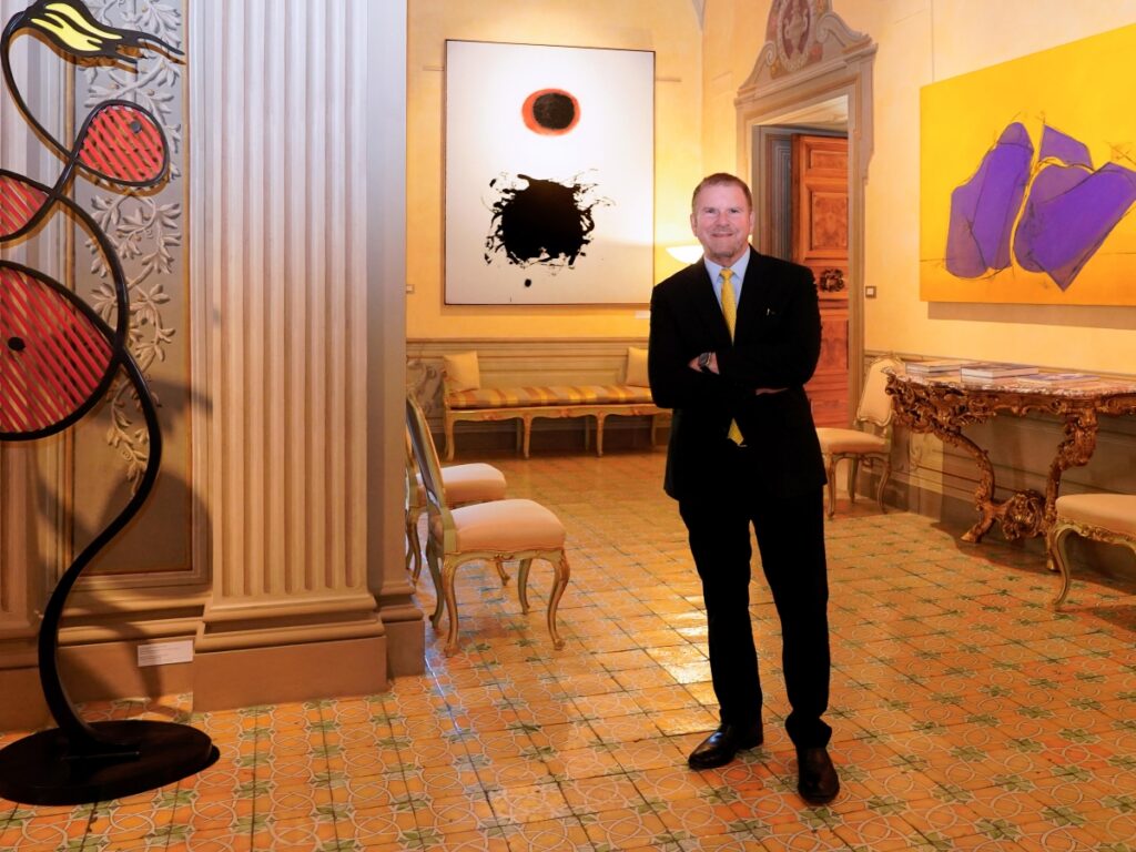L'ambasciatore Fertitta svela la nuova collezione d'arte di Villa Taverna