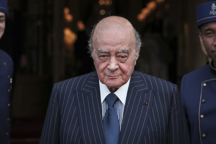 Le denunce contro Mohamed Al Fayed, deceduto nel 2023, raggiungono quota 146