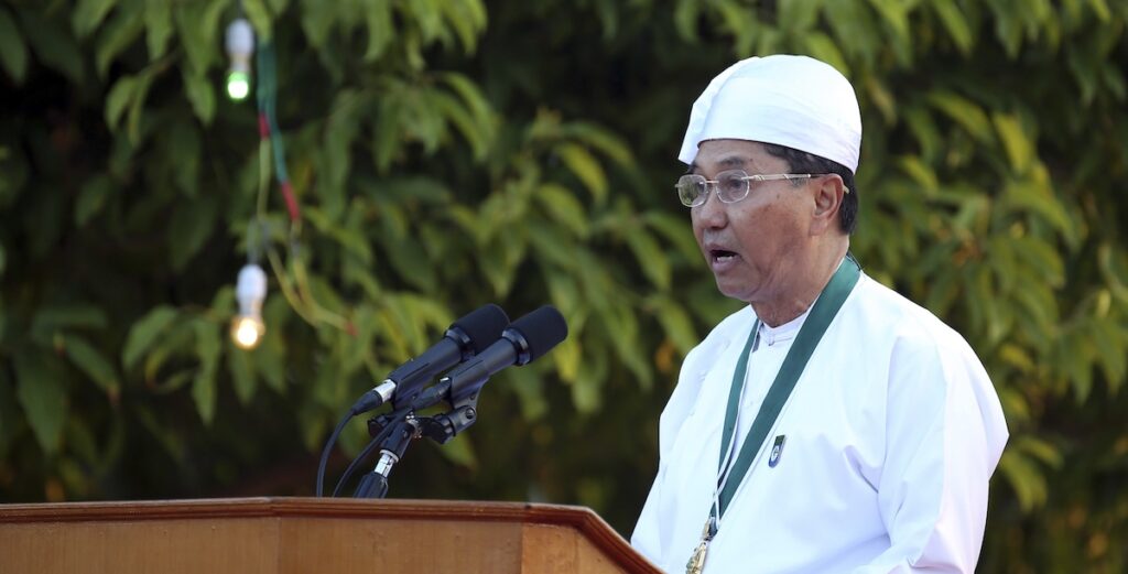Morto Myint Swe, ex presidente ad interim del Myanmar