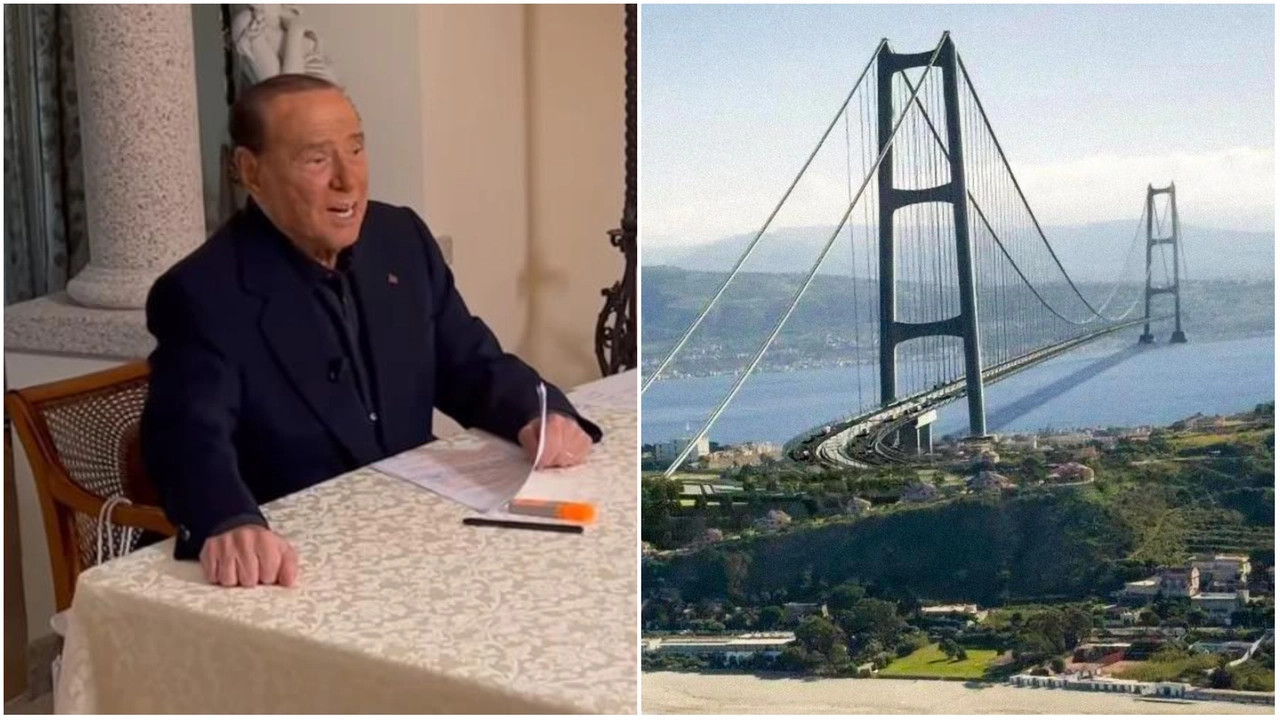 Ponte sullo Stretto, Fascina condivide un video di Berlusconi: “A te, che lo hai pensato e sognato”
