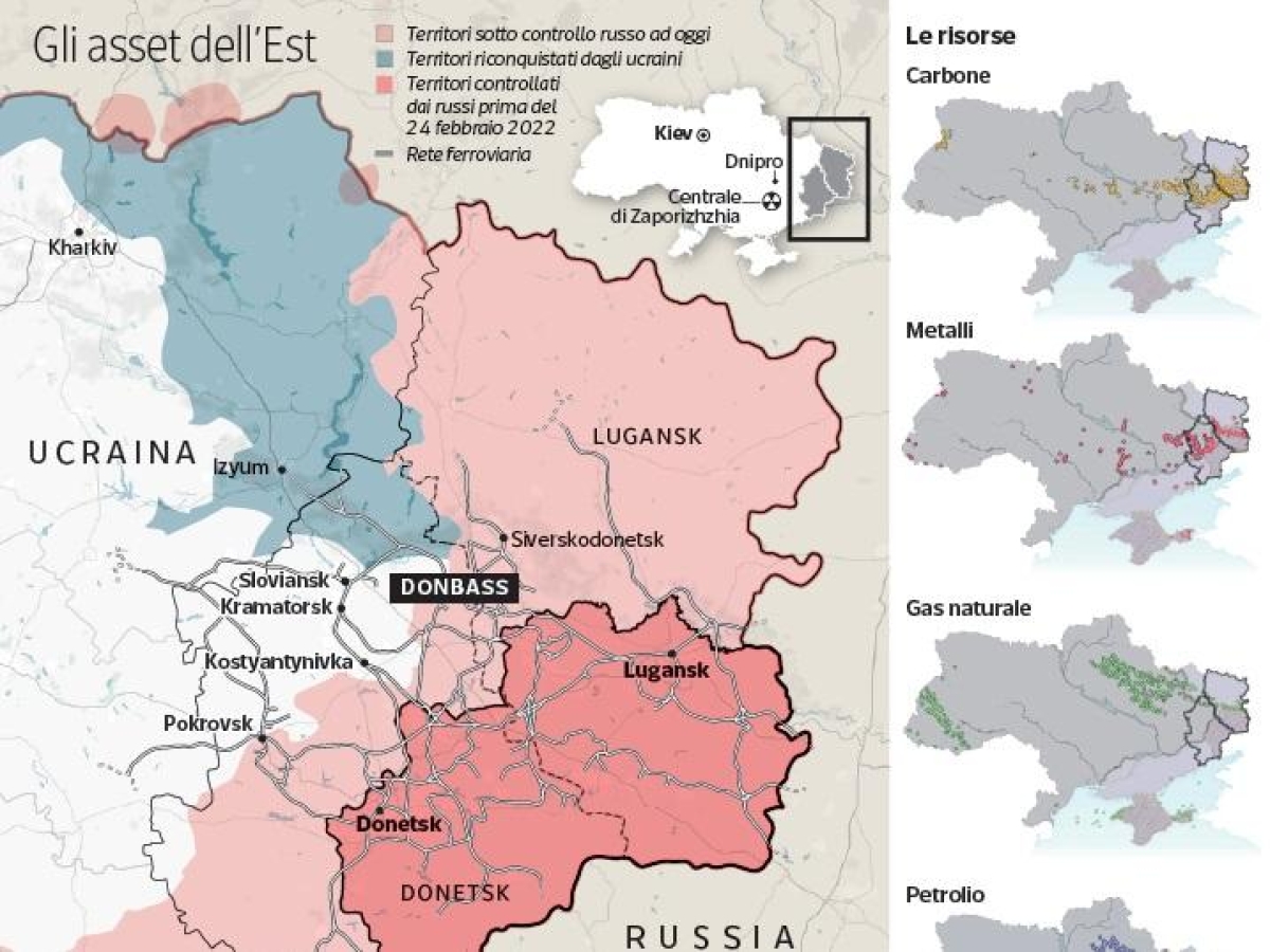 Risorse preziose: Kiev a rischio di perdere terre rare, acqua e infrastrutture