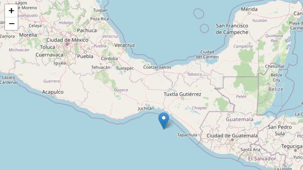 Terremoto di magnitudo 6.1 colpisce la costa di Oaxaca in Messico
