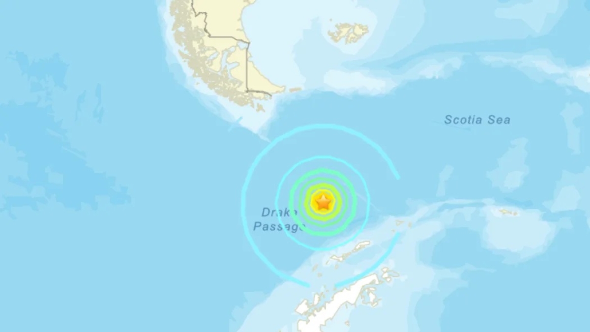 Terremoto di magnitudo 7,6 colpisce il Passaggio di Drake, allerta tsunami attivata
