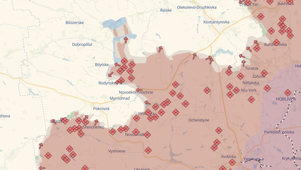 Una mappa cruciale per l'Ucraina getta nuova luce sul conflitto con la Russia