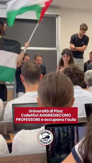 Aggressione al docente a Pisa: professore colpito da attivisti durante lezione su diritto pubblico comparato