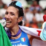 Antonella Palmisano conquista l'argento nei 35 km di marcia ai Mondiali di atletica a Tokyo