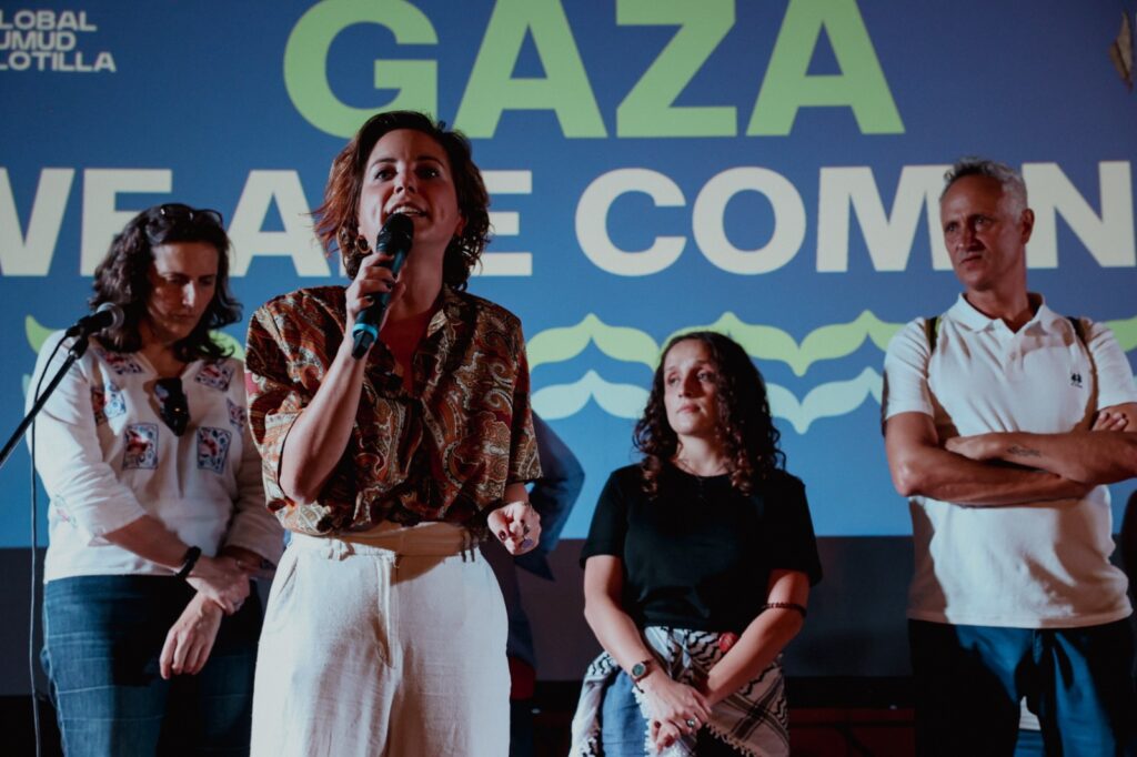 Benedetta Scuderi respinge deviazione degli aiuti a Cipro: «Vogliamo rompere il blocco e garantire aiuti a Gaza»