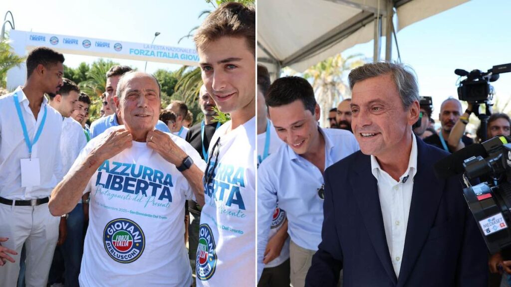 Calenda critica Schifani: «La Sicilia è da cancellare», il governatore lascia la convention di Forza Italia