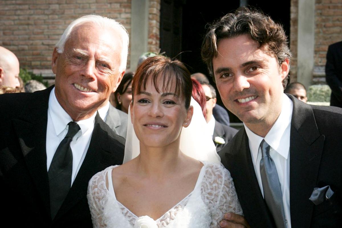 Chi è Andrea Camerana, erede dell'impero Armani e marito della cantante Alexia