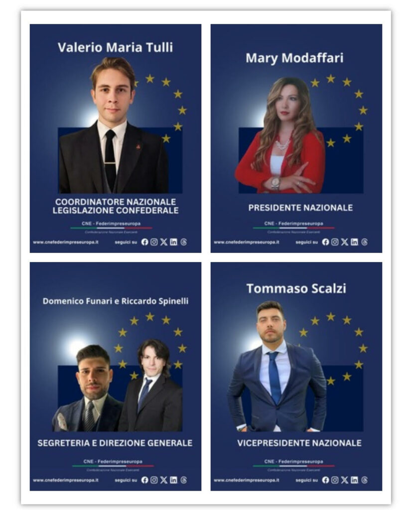 Cne formalizza il Direttivo nazionale: Mary Modaffari alla presidenza per lo sviluppo delle imprese europee