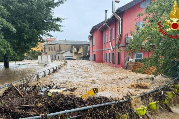 Danni e allagamenti in Lombardia, Liguria, Piemonte e Toscana dopo forti piogge