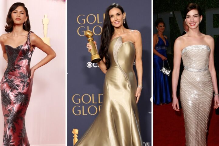 Dieci abiti iconici di Armani conquistano il red carpet e affascinano Hollywood