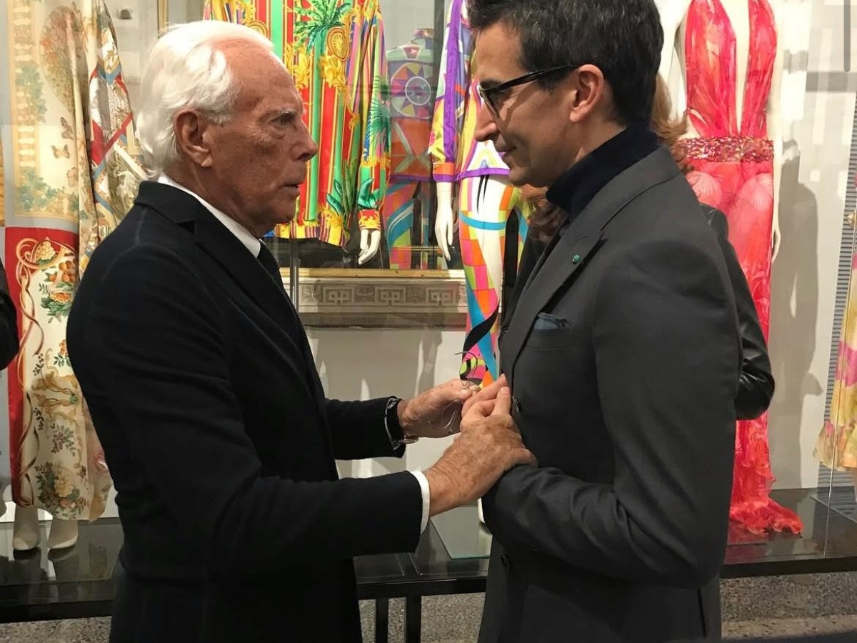 Federico Marchetti ricorda Giorgio Armani e il progetto di cotone rigenerato in Puglia con Re Carlo