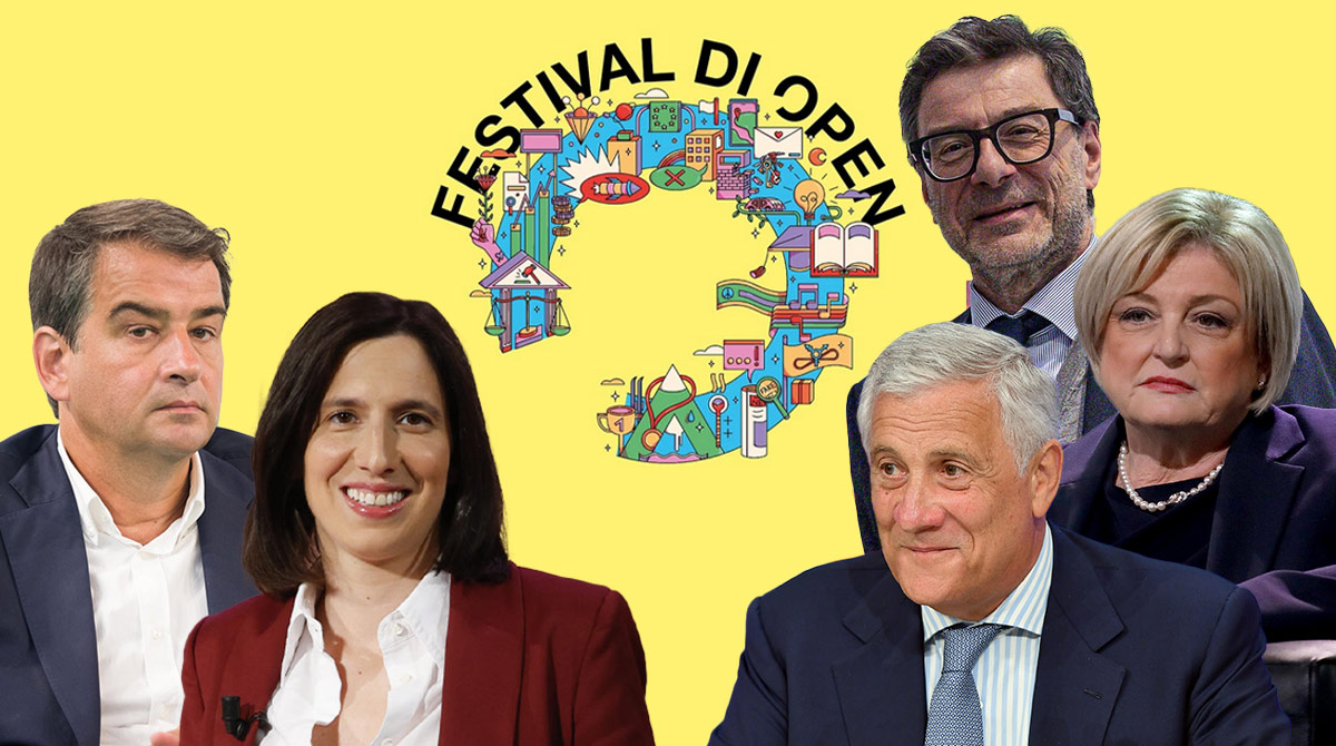 Festival di Open a Parma: ministri e leader politici discutono le sfide del futuro dal 19 al 21 settembre