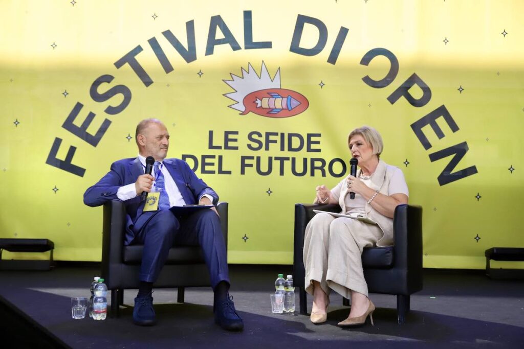 Festival di Open, la ministra Calderone: «Serve l'inserimento di 1,5 milioni di lavoratori»