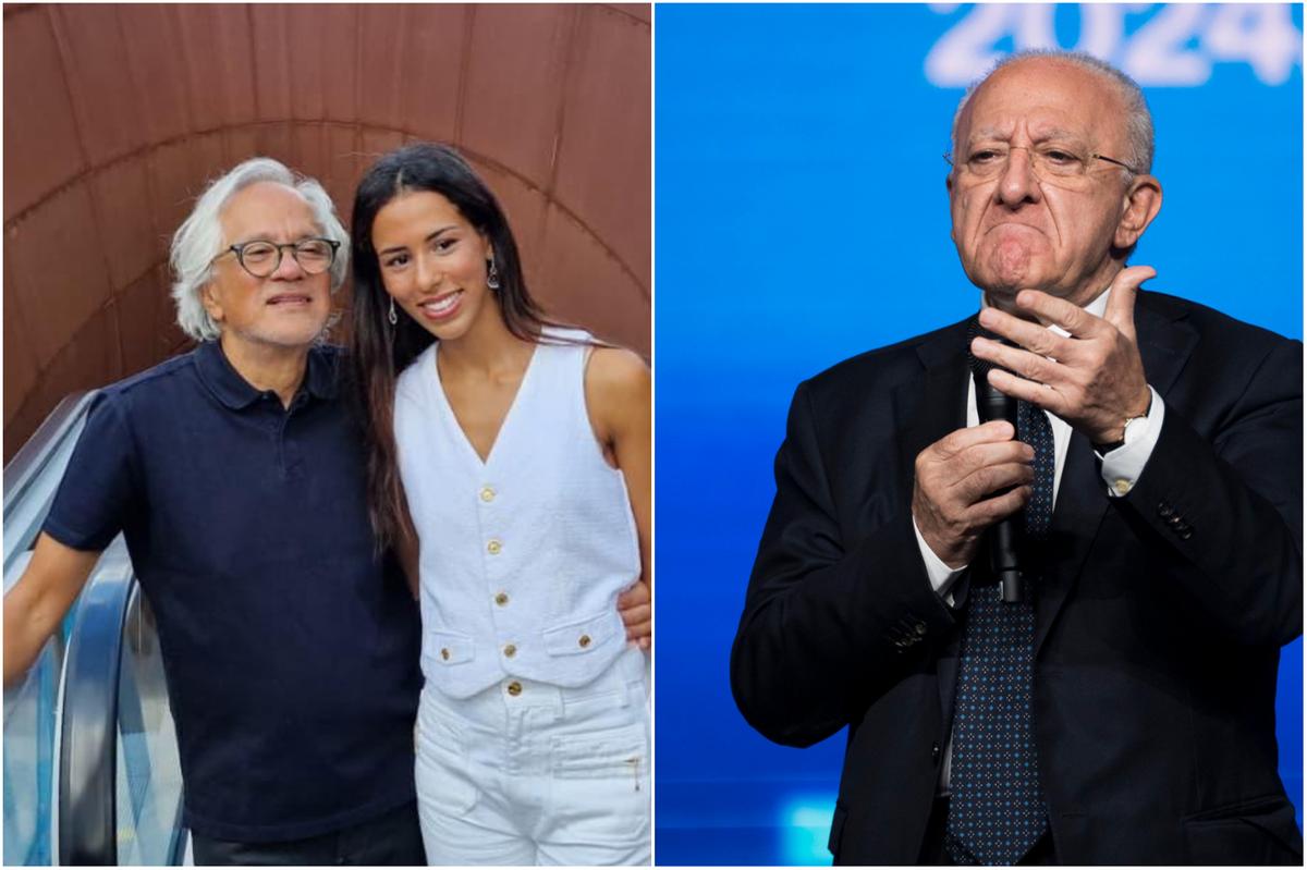 Gaffe di De Luca: confonde la moglie di Kapoor con la figlia durante l'inaugurazione della stazione di Monte Sant'Angelo