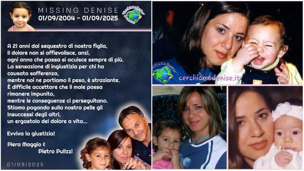 Il lungo mistero di Denise Pipitone a 21 anni dalla sua scomparsa