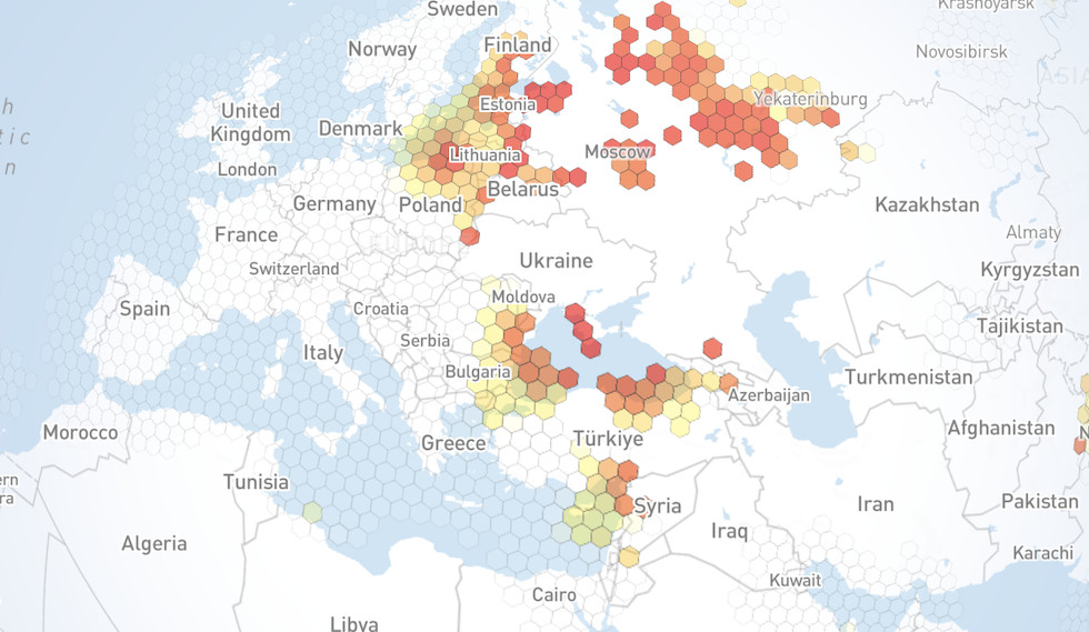 Interferenze GPS comuni in Europa orientale e settentrionale: il caso di Ursula von der Leyen