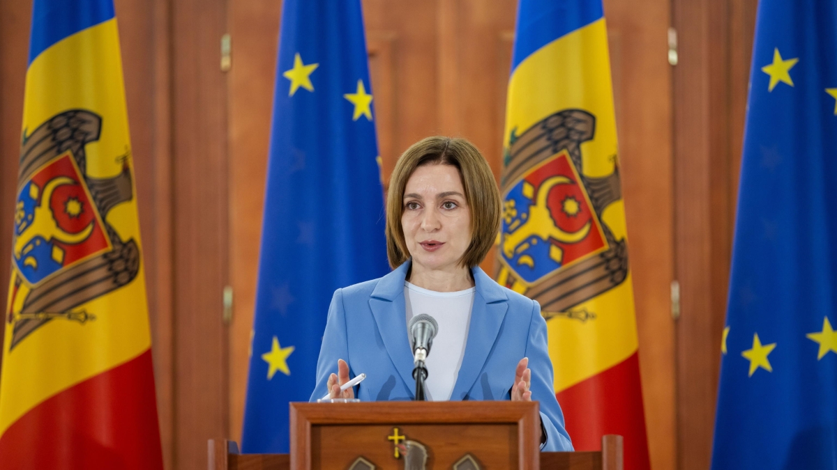 La presidente moldava Maia Sandu avanza verso l'Ue nonostante le minacce di Mosca
