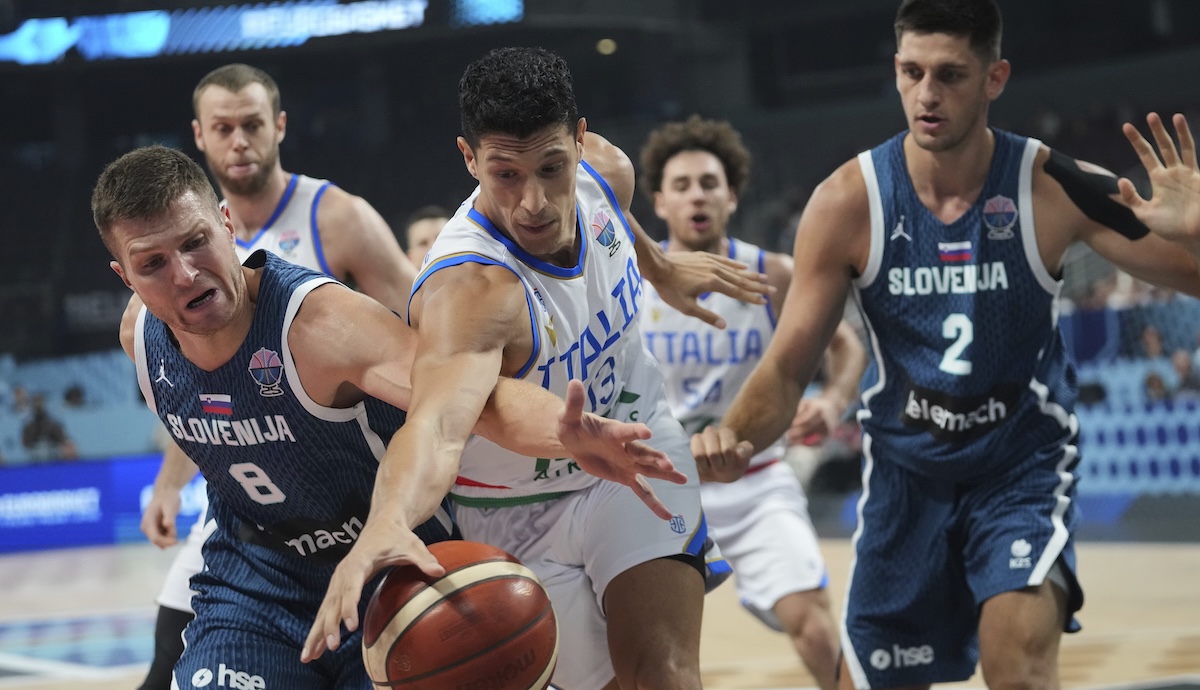 L'Italia elimina dal torneo europeo di basket dopo la sconfitta con la Slovenia di Doncic