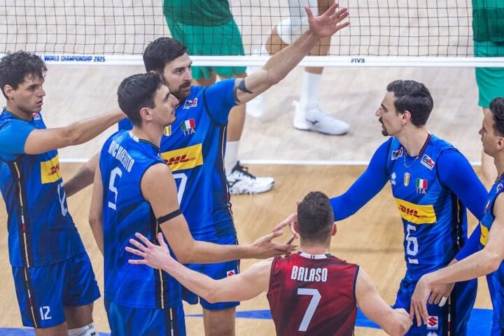 L'Italia vince contro l'Algeria nella prima partita dei Mondiali di pallavolo maschile