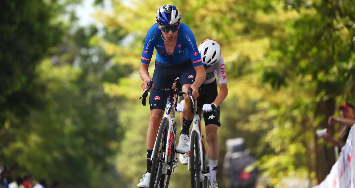 Lorenzo Finn vince l'oro ai Mondiali di ciclismo Under 23 in Ruanda