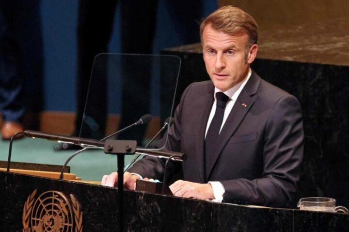 Macron all'Onu: riconoscere la Palestina per porre fine alla guerra