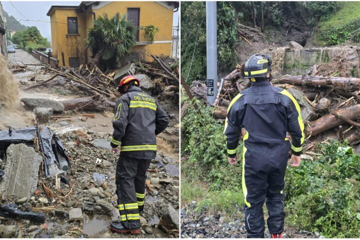 Maltempo in Liguria e Piemonte: donna dispersa in un campeggio ad Alessandria, 15 isolati