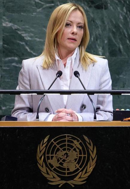 Meloni critica la reazione israele e sostiene la legittimità di uno Stato palestinese