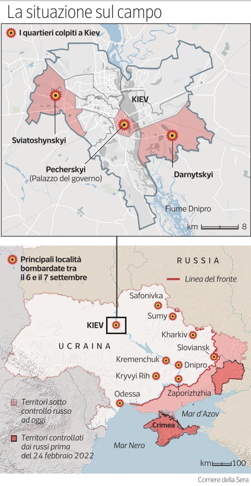 Mosca intensifica le offensive in Ucraina con 700.000 soldati schierati nel Donbass