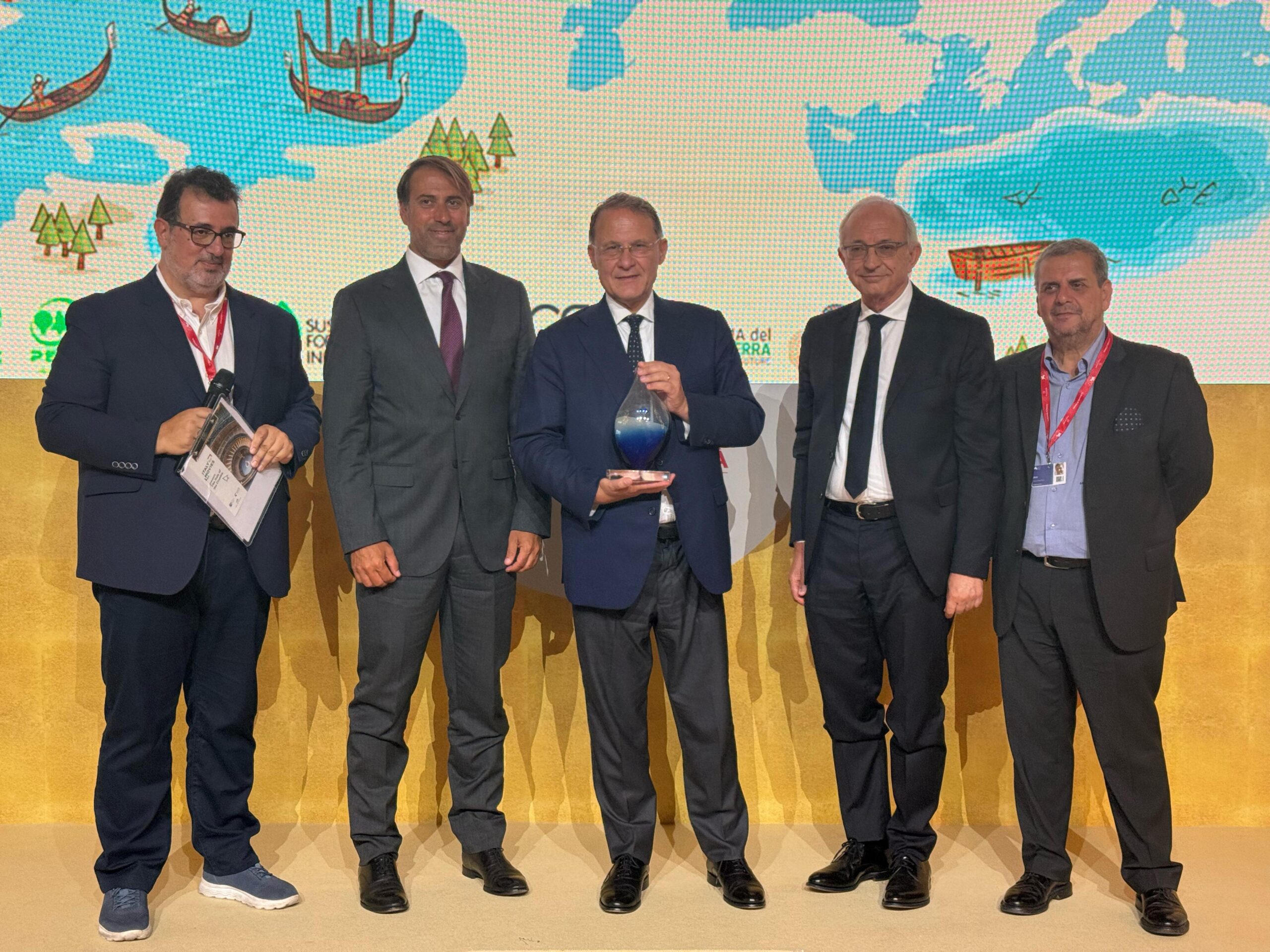 Premiato a Venezia il progetto AICS per la rigenerazione del Lago d’Aral con il Green Drop Award