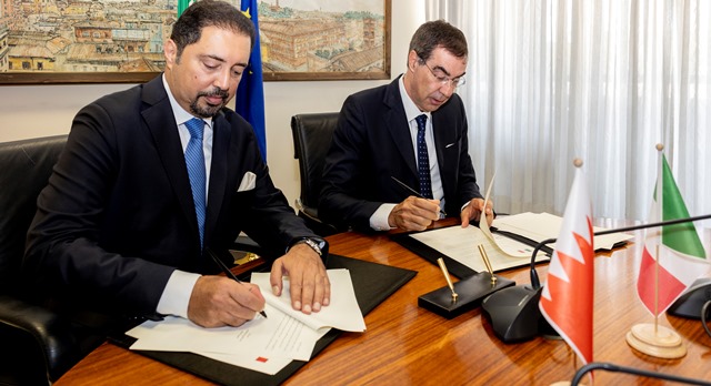 Roberto Alesse incontra il Presidente delle Dogane del Bahrein a Roma per potenziare la cooperazione economica