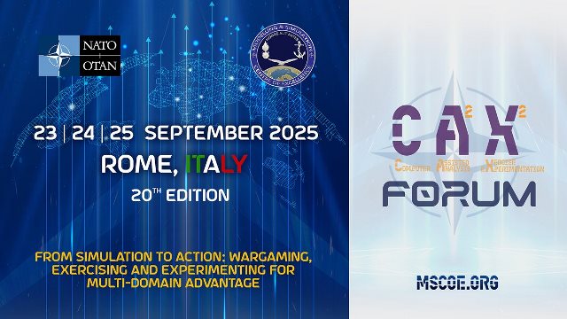 Roma ospita il NATO CA2X2 Forum 2025: innovazione e cooperazione per la difesa globale
