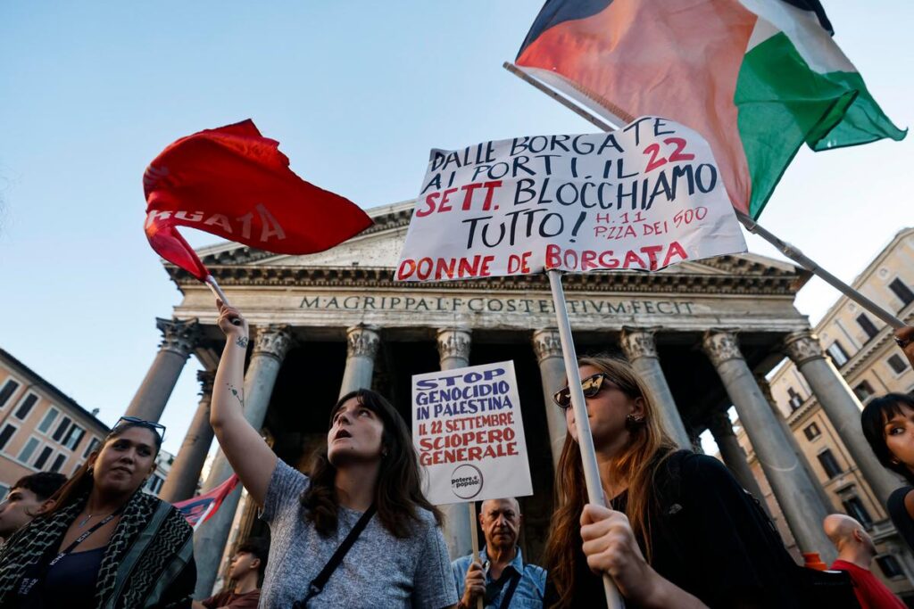Sciopero generale del 22 settembre: mobilitazione in sostegno alla Palestina in Italia