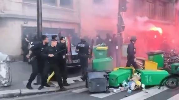 Scontri in Francia: manifestanti e polizia in violenti confronti tra le barricate