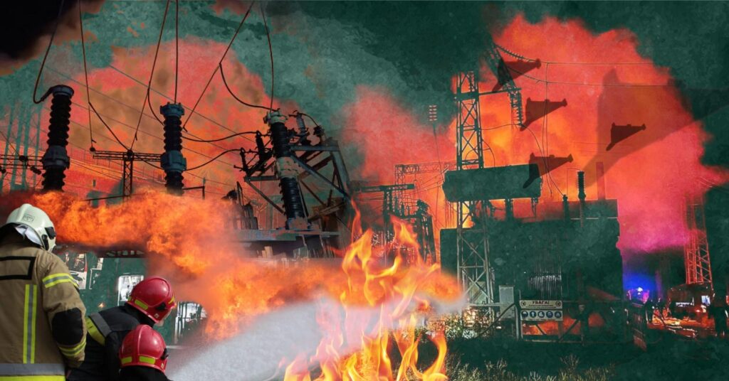 Attacco combinato alla rete energetica la notte del 22 ottobre 2025