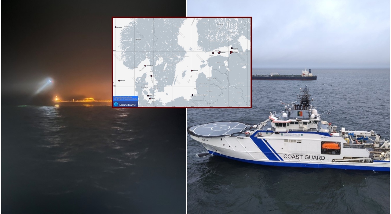Cresce la minaccia del “flotta ombra” russa nel Mar Baltico secondo Estonia e Danimarca