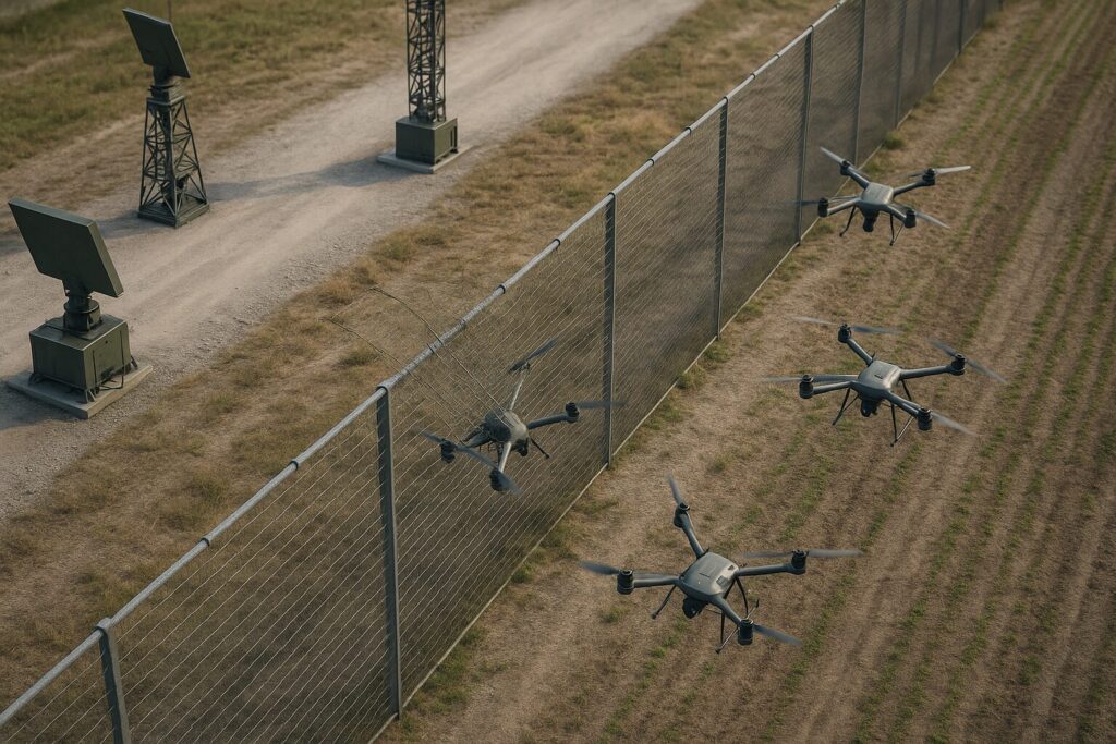 Divergenze interne rallentano la creazione della barriera anti-droni europea