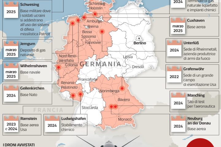 Chiusura dell'aeroporto di Monaco per droni non identificati: una novità per gli aeroporti civili tedeschi