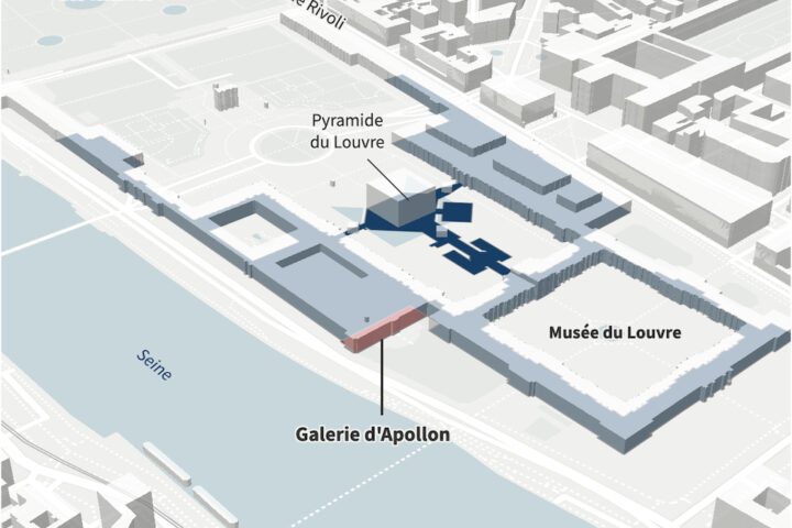 Furto da otto gioielli al Louvre: l'efficienza sconvolgente dei ladri in sette minuti