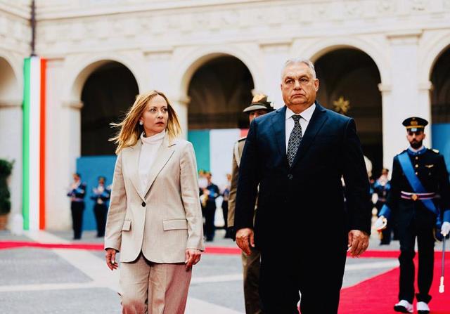 Giorgia Meloni incontra Viktor Orbán per discutere relazioni bilaterali e sfide internazionali