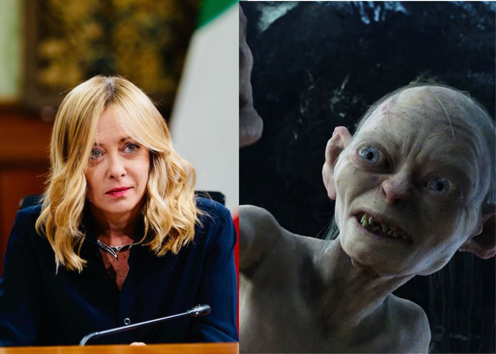 Giorgia Meloni risponde a Davide Faraone: «Non agirò come Gollum per il potere»