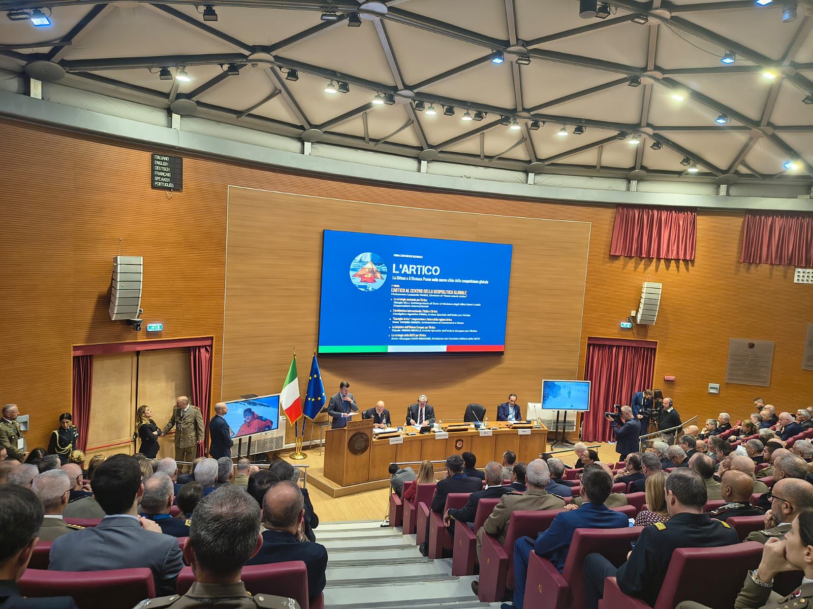 Giorgio Silli alla conferenza sull'importanza strategica dell'Artico a Roma