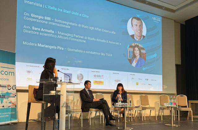 Giorgio Silli partecipa al Forum del Commercio Internazionale a Milano e sottolinea l'importanza del legame transatlantico